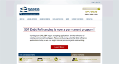 Desktop Screenshot of businessfinancegroup.org